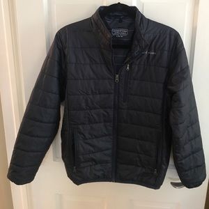 Vineyard Vines youth large puffer jacket-navy